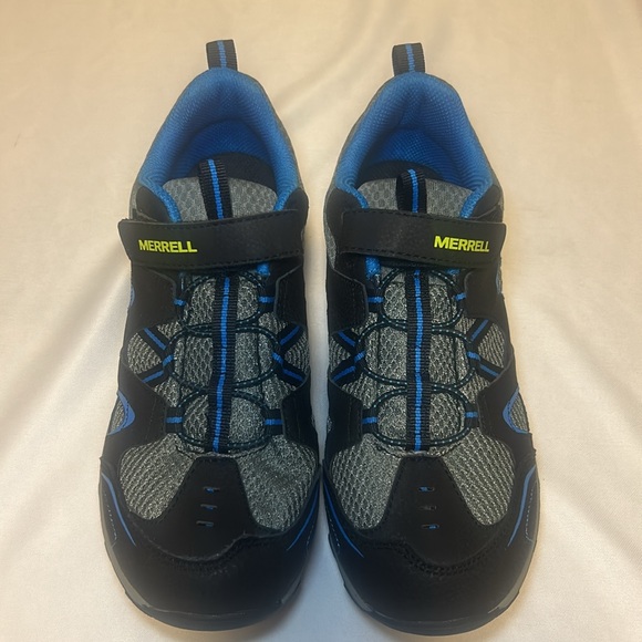 Like New Merrell Chaser Trail Hiking Hook/Loop Shoes 7M Kid’s Unisex - Picture 13 of 14